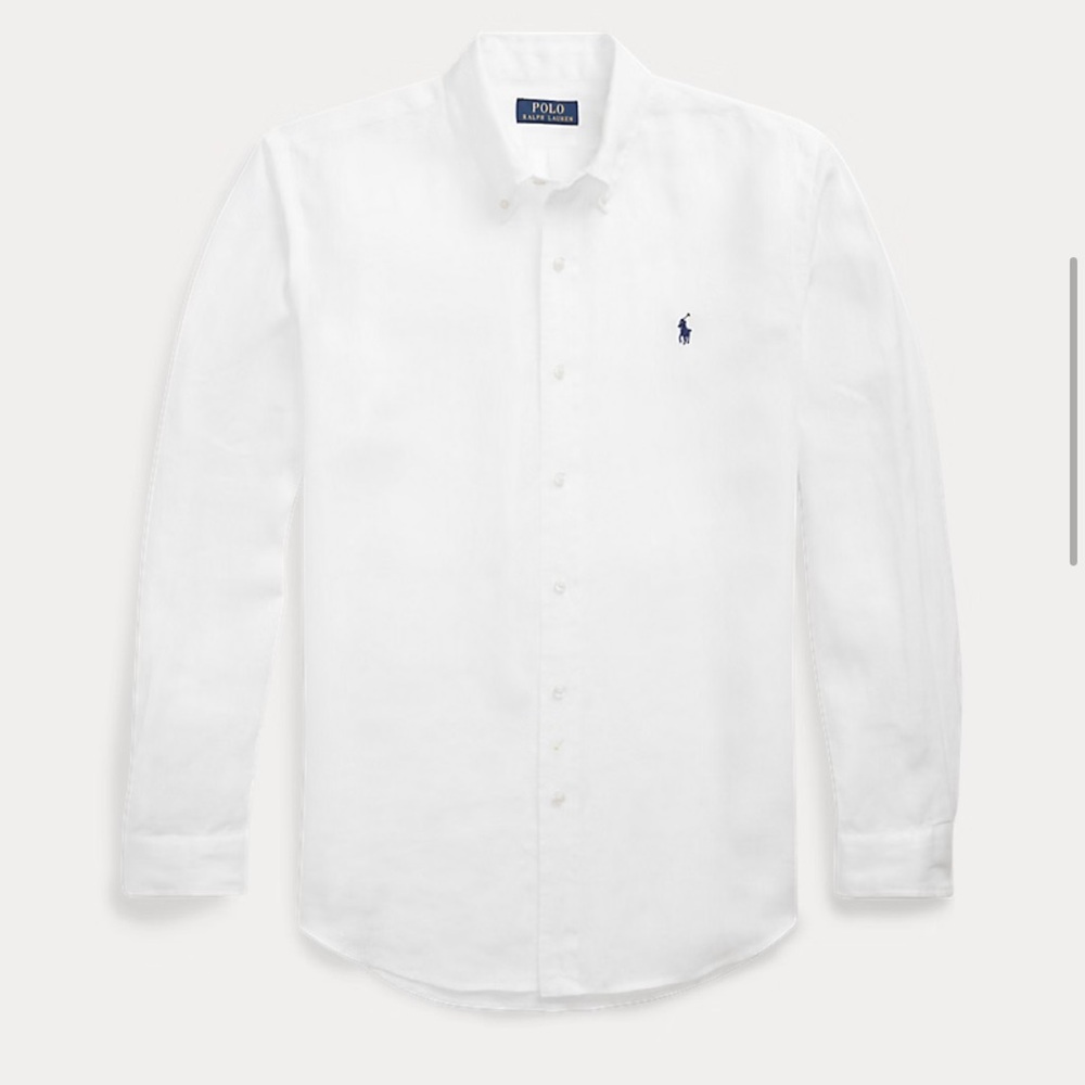 Polo by Ralph Lauren Men's Crisp White Dress Shirt